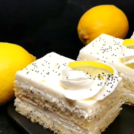 Prăjitură cu lămâie, perfectă în Postul Paștelui! Ai nevoie de puține ingrediente