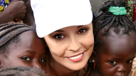 Andreea Marin Banica - din nou in Africa, pentru copiii lumii
