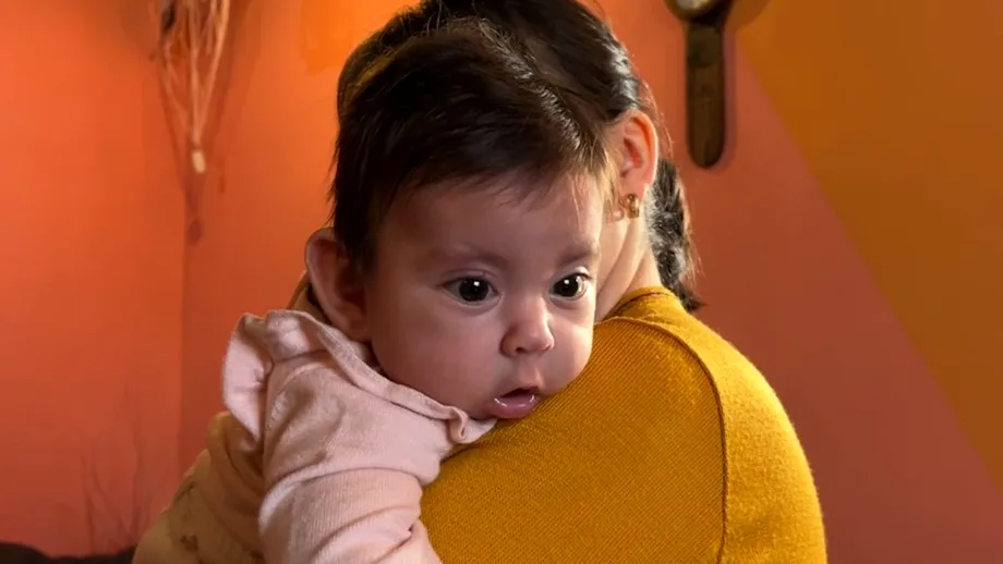 Povestea Soniei: La doar 4 luni, micuța are inima mărită, respiră greu și așteaptă să fie operată pe cord deschis