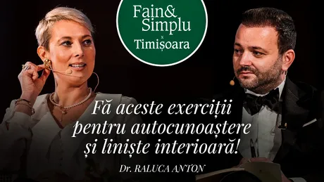 Raluca Anton te învață cum să te eliberezi de frică, furie și credințe limitative