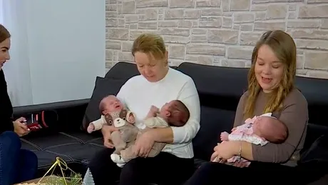 Există miracole de Crăciun! Tripleții abandonați la naștere într-un spital din Baia Mare au ajuns în familii: Sunt nişte bebeluşi foarte cuminţi