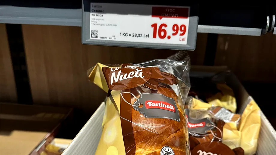 Din ce sunt făcuți cozonacii la 16.99 lei din LIDL. Cât de sănătoși sunt, de fapt?