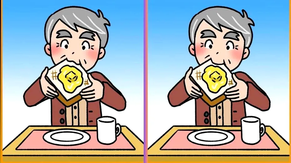 Test de perspicacitate | Găsiți cele 3 diferențe dintre aceste două poze!