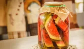 Rețeta de pepene roșu murat! E un adevărat deliciu pentru perioada de iarnă