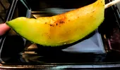 Pepene galben la grătar, un desert delicios! Se prepară în doar câteva minute