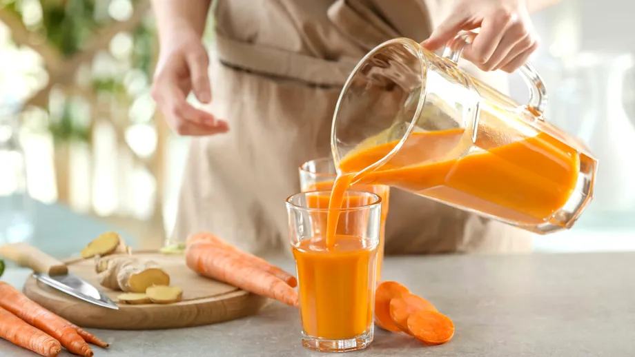 Beneficiile sucului de morcovi pentru echilibrul hormonal