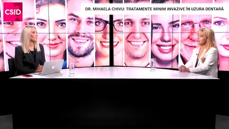 Dr. Mihaela Chivu, Sanador: tratamente minim invazive în uzura dentară