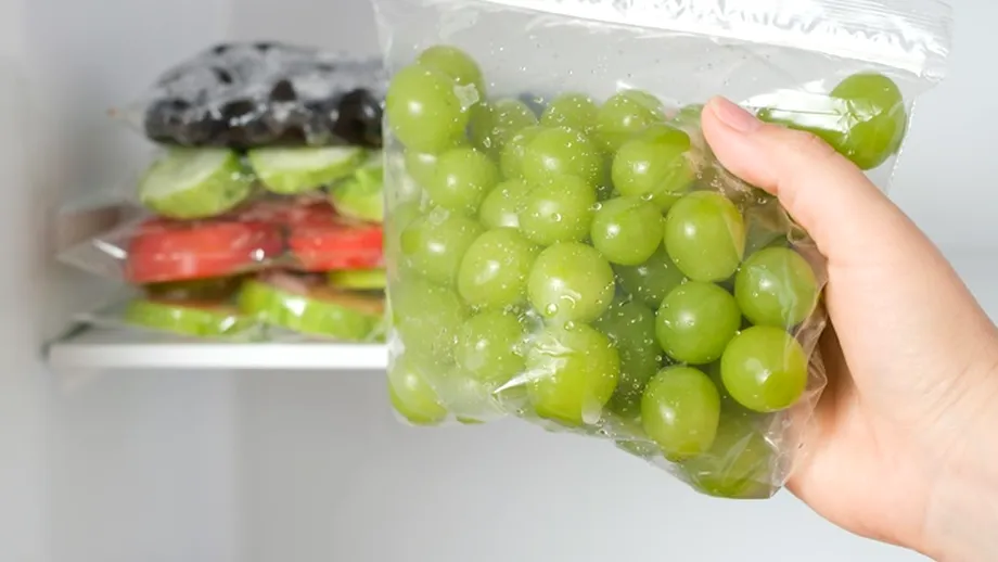 Cum să ții strugurii la frigider să nu se mai înmoaie. Trucul care îi face să rămână proaspeți mai mult timp