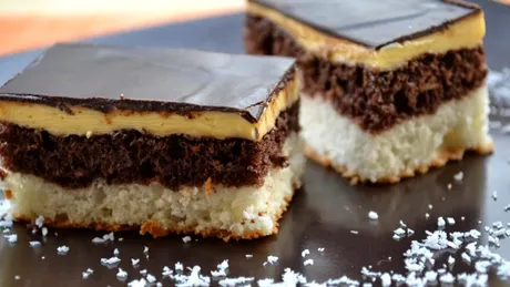 Prăjitura „O noapte la Veneția”. Un desert delicios și foarte simplu de preparat! Rețeta completă