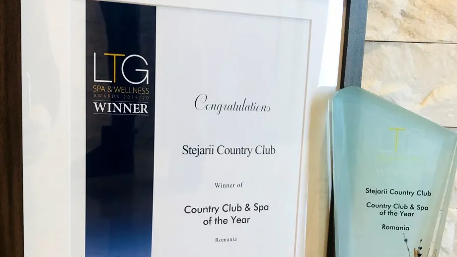Stejarii Country Club şi Shiseido Spa premiate la categoria Country club & Spa of the year la premiile Luxury Travel Guide – European Awards