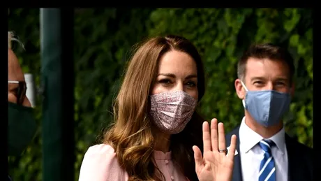 Kate Middleton, ravisantă la Wimbledon într-o rochie de 800 de euro