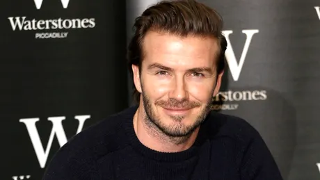 David Beckham, în rol de designer