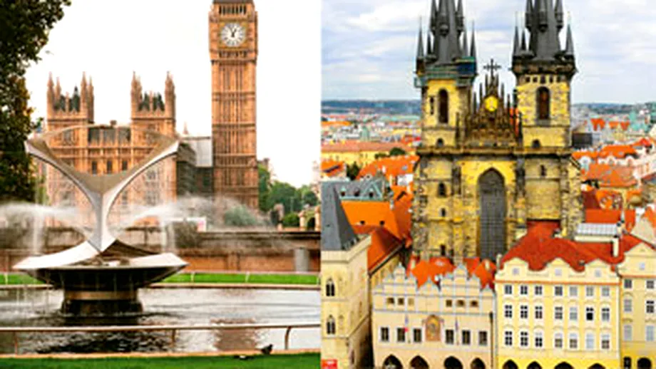 City break: Londra si Praga