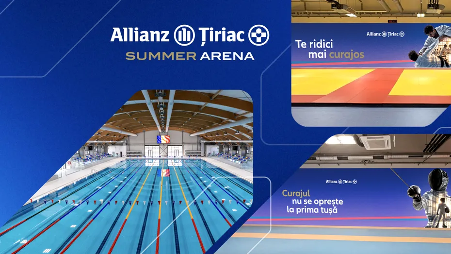 Fundația Țiriac lansează programe gratuite de inițiere în înot, scrimă și judo, la noua locație Allianz-Țiriac Summer Arena din Otopeni