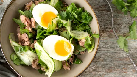Salată de ton - cea mai sănătoasă rețetă