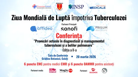Conferință medicală dedicată Zilei Internaționale de Luptă Împotriva Tuberculozei, organizată la Galați