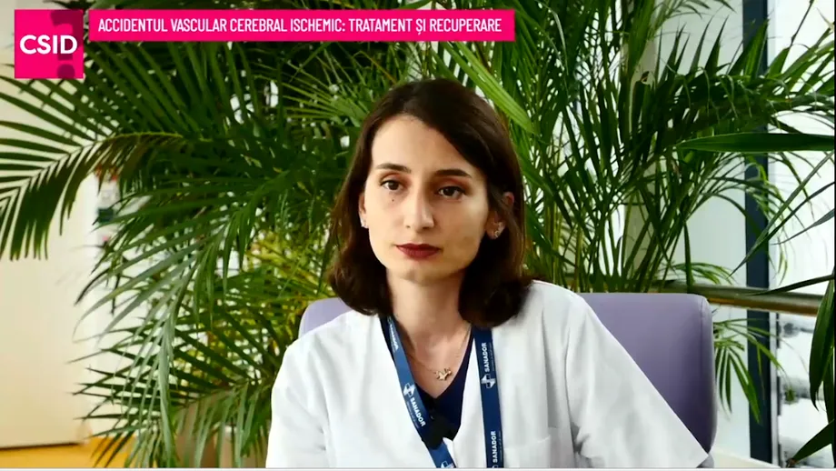 Dr. Iulia Petre, SANADOR: cum recunoaștem un accident vascular cerebral ischemic și ce avem de făcut