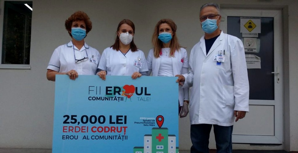 Câștigătorii campaniei Fii Eroul Comunității Tale, eroii în halat alb din Satu Mare