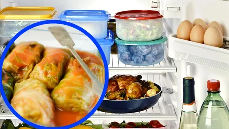 Ai făcut prea multe sarmale de Crăciun? Câte zile pot fi ținute în frigider, până să se strice