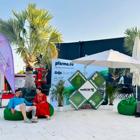 Farmaline a fost prezentă la evenimentul „Spin & Splash by CSID.ro”, organizat la Therme București