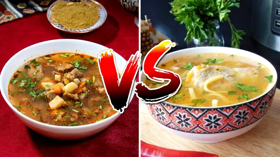 Ciorbă de vită sau ciorbă de pui? Care îngrașă mai mult, de fapt. Am făcut calculul