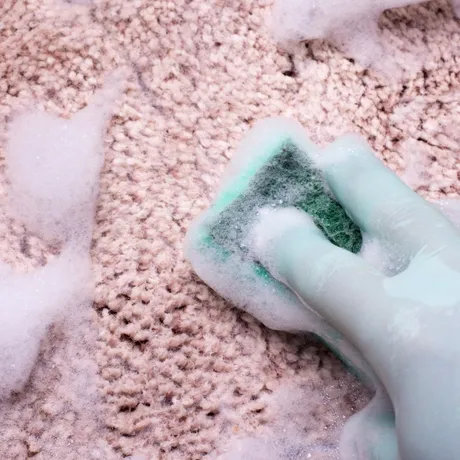 Soluția naturală care te scapă de petele de pe covor. Se face în casă din două ingrediente