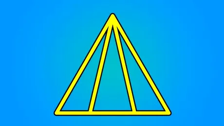 Test de inteligență |  Câte triunghiuri sunt în această imagine, de fapt?