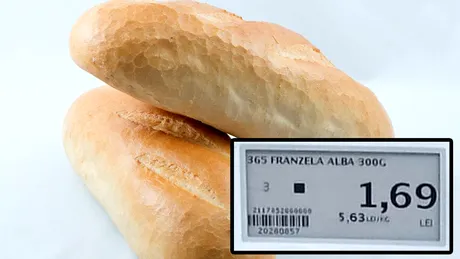 Ce conține, de fapt, pâinea de 1 leu și 69 de bani din Mega Image București