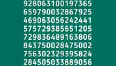 Test de inteligență | Găsiți numărul 721 în 5 secunde!