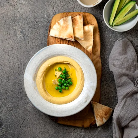 Rețetă delicioasă de humus. Se gătește rapid și e ideală pentru musafiri!