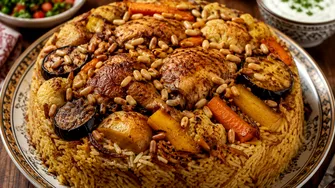 Maqluba, mâncarea tradițională iordaniană. Cum se prepară pas cu pas