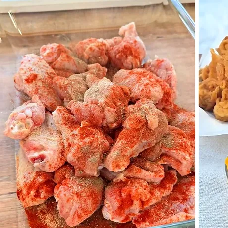 Cum să faci acasă aripioare picante ca la KFC. Rețeta + ingredientul care le face unice