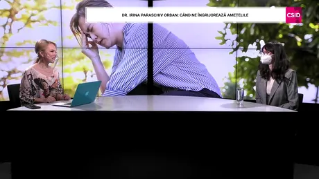 Dr. Irina Paraschiv Orban: Când ne îngrijorează amețelile