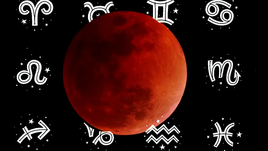Zodii afectate de eclipsa totală de Lună din 3 martie 2026. Timp de cinci ore vor simți cel mai puternic schimbarea