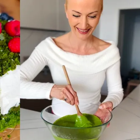 Prăjitură cu spanac. Rețeta inedită recomandată de Elwira Petre