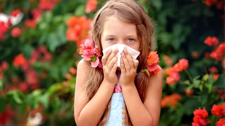 Febra la copiii alergici