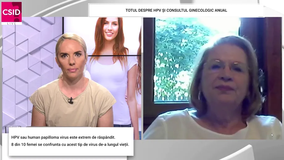 Dr. Virginia Țârlea: depistarea precoce a infecției cu HPV