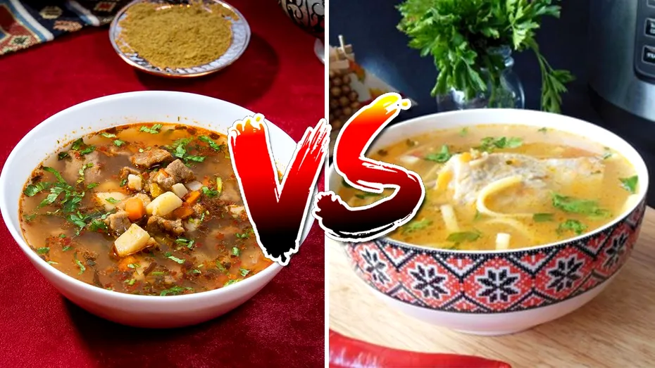 Ciorbă de vită sau ciorbă de pui? Care îngrașă mai mult, de fapt. Am făcut calculul