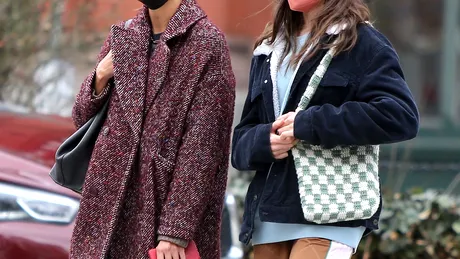 Fiica lui Tom Cruise, leită mamei ei. Parcă ar fi surori!