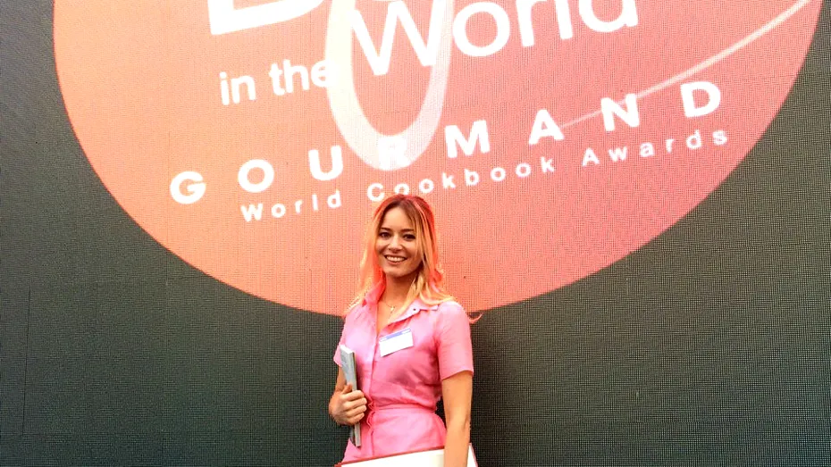 Laura Cosoi, câştigătoarea Gourmand World Cookbook Awards