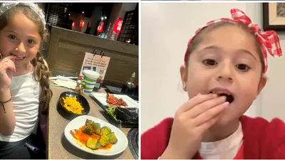 Fetița de 8 ani care suferă de o boală rară care îi „mănâncă” pe copii. „Nu pot sta cu familia în aceeași cameră când mănâncă”