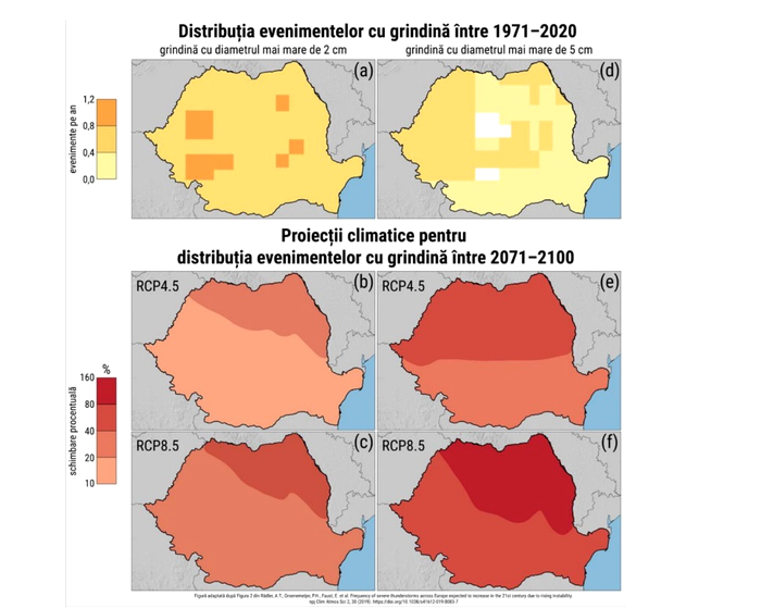 Riscul de fenomene meteo extreme va crește semnificativ în următorii ani