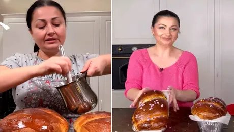 Secretul Gabrielei Cristea pentru cei mai delicioși cozonaci. A dezvăluit cum prepară aluatul