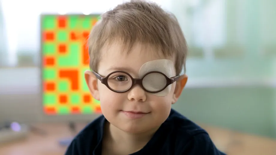 Ambliopie sau „ochi leneș”. Cum se manifestă la copii și de ce trebuie tratată cât mai devreme