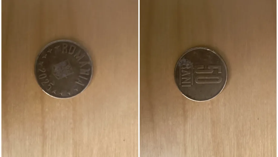 De ce unele monede de 50 de bani au marginile zimțate? Explicația pe care puțini români o știu