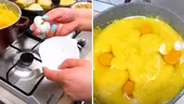 Rețeta străbunicii | Cum să gătești ouă ochiuri în mămăligă