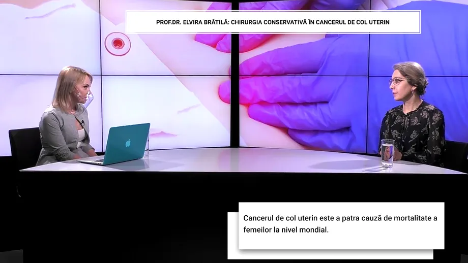 Prof. Dr. Elvira Brătilă: Chirurgia conservativă în cancerul de col uterin