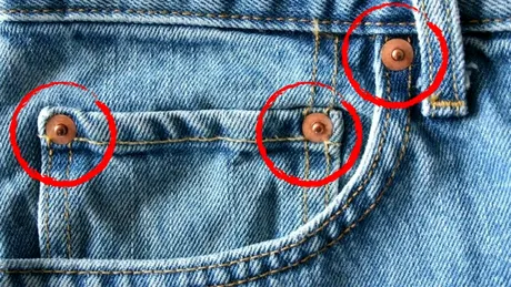 De ce toți blugii au capse metalice în dreptul buzunarelor. Motivul este surprinzător