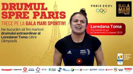Loredana Toma, premiată la Gala Mari Sportivi ProSport pentru cel de-al cincilea titlu european din carieră! „Pentru anul viitor îmi propun să obțin o medalie olimpică.” VIDEO