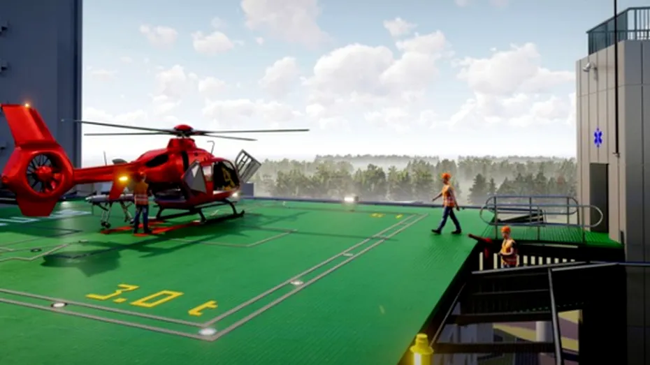 Un spital din România are propriul heliport la standarde internaţionale. Vezi care!